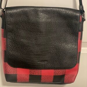 Coach Charles small MSG Plaid Bag